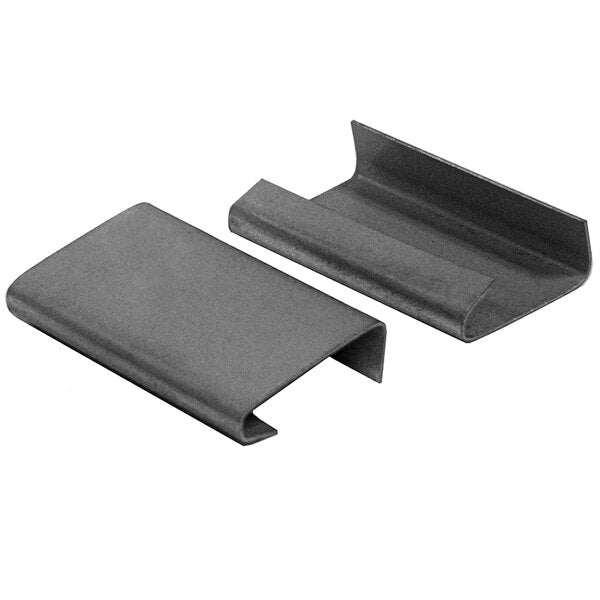 Premium select 1 1/4" Heavy-Duty Snap-On Open Seal for Steel Strapping - 1000/Case
