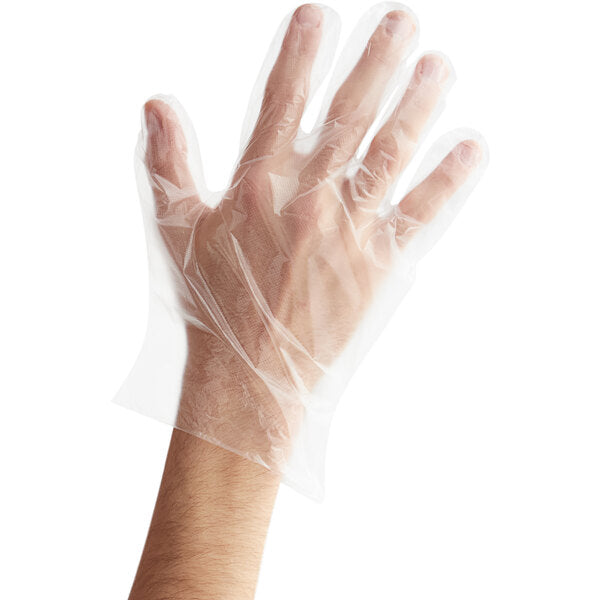 Premium select Small Disposable Food Service Poly Gloves - 1000/Case