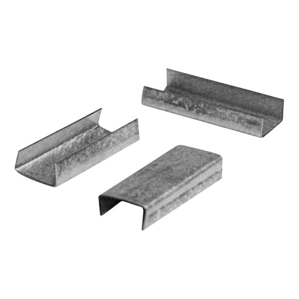 Premium select 3/8" Snap-On Open Seal for Steel Strapping - 2500/Case