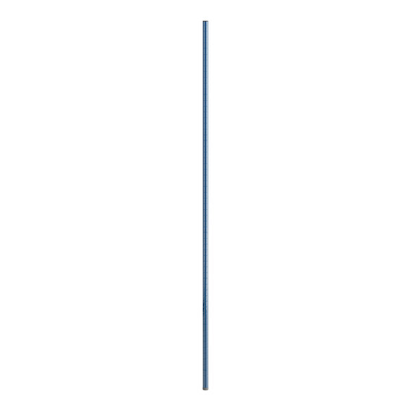 Premium select Pro 64" NSF Blue Epoxy Heavy-Duty Post with Antimicrobial Coating - 4/Case