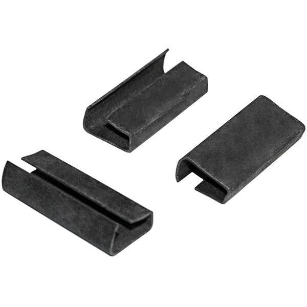 Premium select 1/2" Heavy-Duty Serrated Micro-Grit Seal for Poly Strapping - 1000/Case