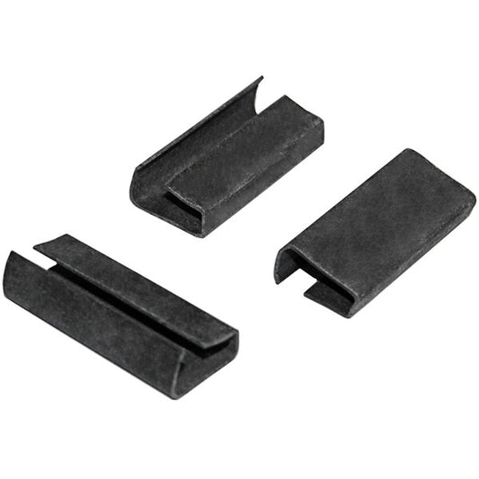 Premium select 1/2" Heavy-Duty Serrated Micro-Grit Seal for Poly Strapping - 1000/Case