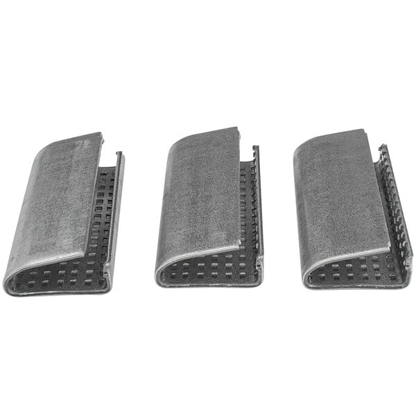 Premium select 3/4" Serrated Snap-On Seal for Poly Strapping - 1000/Case