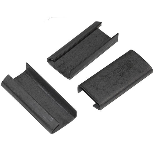 Premium select 1 1/4" Heavy-Duty Snap-On Open Seal for Steel Strapping - 1000/Case