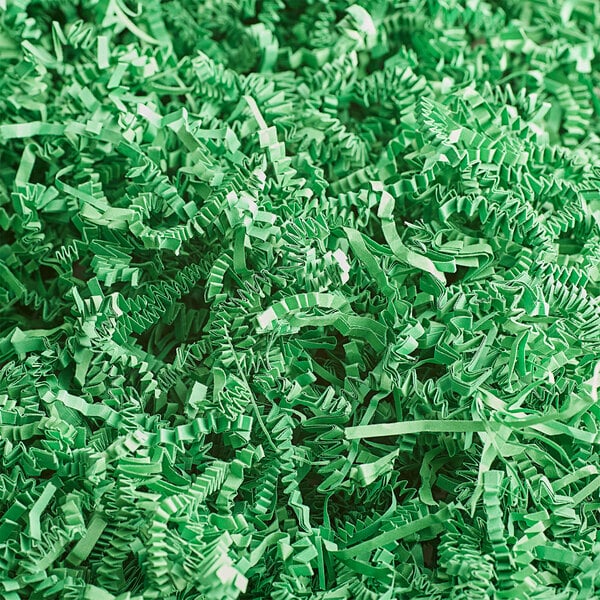 Premium select Green Crinkle Cut™ Paper Shred - 40 lb.