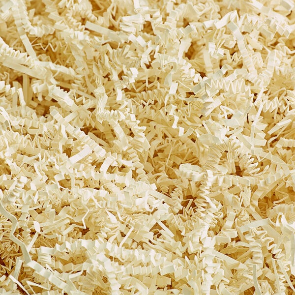 Premium select Ivory Crinkle Cut™ Paper Shred - 10 lb.