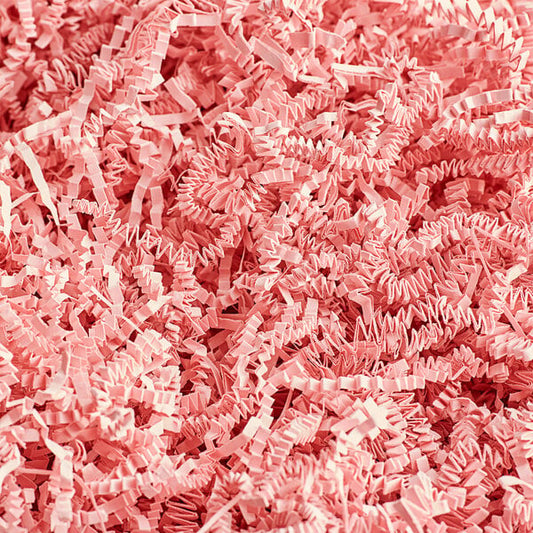 Premium select Light Pink Crinkle Cut™ Paper Shred - 40 lb.
