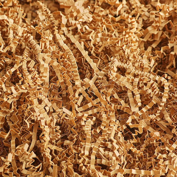 Premium select Kraft Crinkle Cut™ Paper Shred - 40 lb.