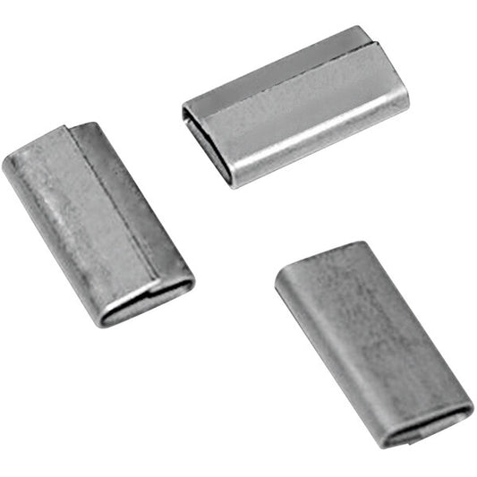 Premium select 1/2" Push-On Closed Seal for Steel Strapping - 2500/Case