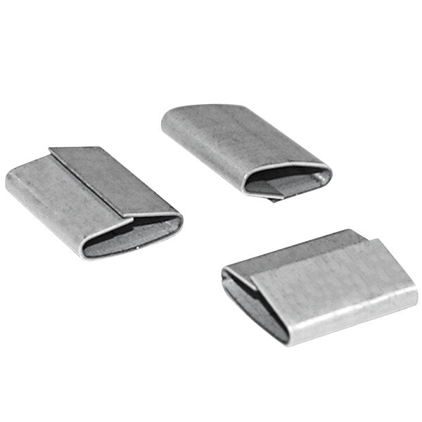 Premium select 5/8" Push-On Closed Seal for Steel Strapping - 2500/Case