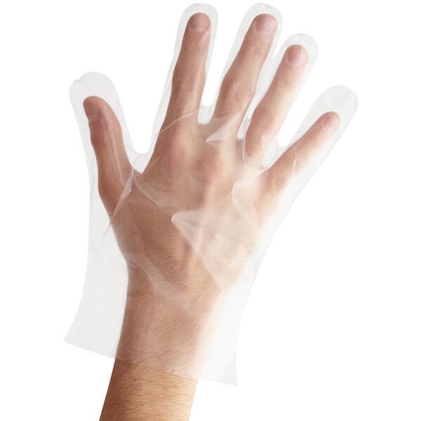 Premium select Disposable CPE Gloves - Medium for Food Service - 1000/Case