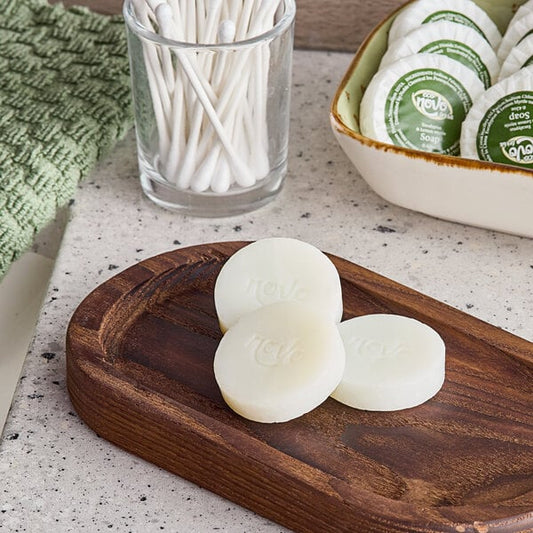 Noble Eco Novo Terra 0.42 oz. Wrapped Round Glycerin Hotel and Motel Bath Soap Disc - 1000/Case