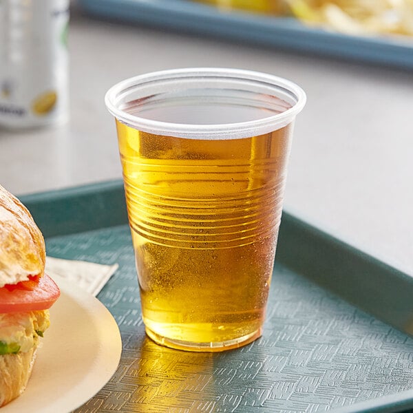 Choice 9 oz. Translucent Thin Wall Plastic Cold Cup - 2500/Case