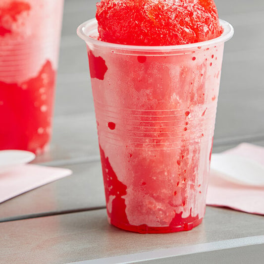 Choice 16 oz. Translucent Tall Thin Wall Plastic Cold Cup - 1000/Case