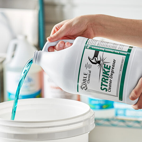 Noble Chemical 1 Gallon / 128 oz. Strike All Purpose Concentrated Cleaner Degreaser